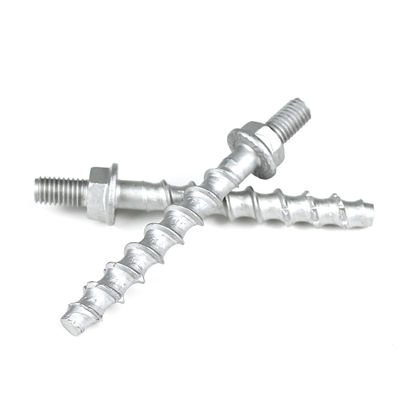 M8 70mm Flansche Hex Betonbolz Anker Edelstahl für temporäre Stützsystem
