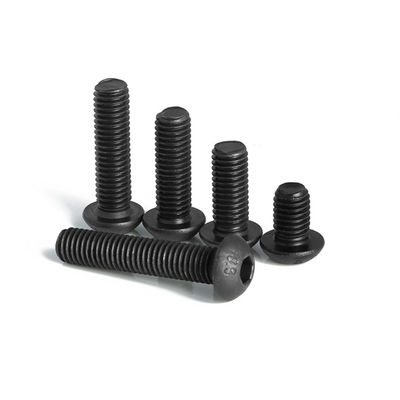 Antriebstyp Steckdose/Allen DIN7380 Schwarzer Kohlenstoffstahl Hex-Steckdose Kopfverschluss Schraube