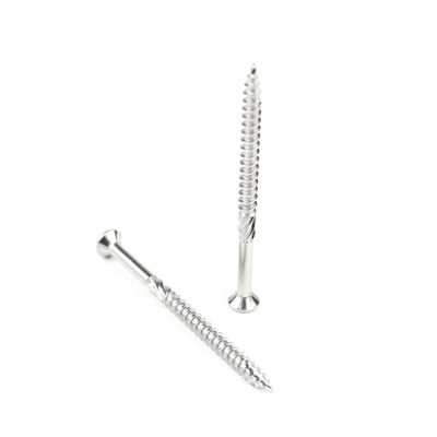 Anpassungsunterstützung 60 mm Edelstahl A4 Chipboard Holzschrauben mit Torx Trim Kopf