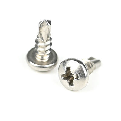 Zinkbeschichtete Behandlung Edelstahl Phillips Pan Head Selbstbohrschraube für Metall
