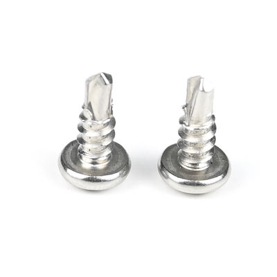 Zinkbeschichtete Behandlung Edelstahl Phillips Pan Head Selbstbohrschraube für Metall
