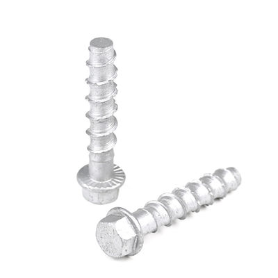 M10 65mm Metrischer Kohlenstoffstahl Hex Anker Betonbolze für Aufzug Polyurethan Puffer