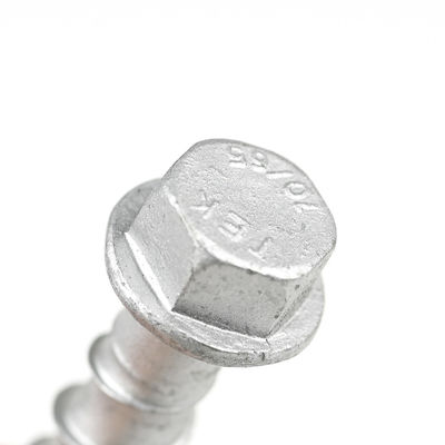 M10 65mm Metrischer Kohlenstoffstahl Hex Anker Betonbolze für Aufzug Polyurethan Puffer