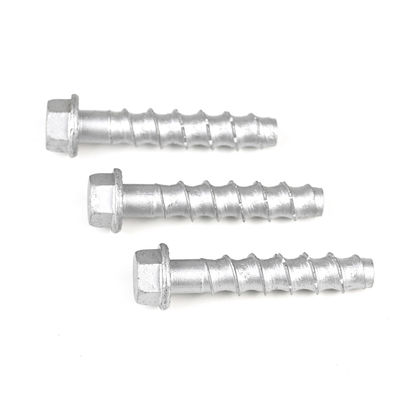 M10 65mm Metrischer Kohlenstoffstahl Hex Anker Betonbolze für Aufzug Polyurethan Puffer