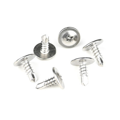 Standard-Sus410 Phillips-Waferkopf aus Edelstahl Selbstbohrschrauben für Metall