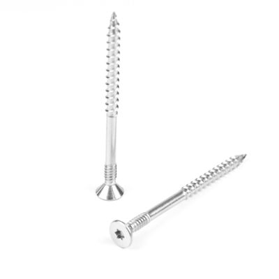 100 mm Edelstahl-Doppel-Dreh-Schraube für Trockenbau