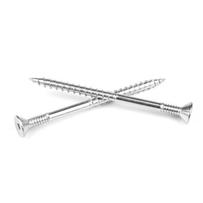 100 mm Edelstahl-Doppel-Dreh-Schraube für Trockenbau