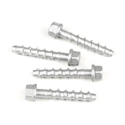 Schnelle Installation M6 45mm Kohlenstoffstahl Bohrwerk Selbstverankerung Bolzen mit HEX Kopf Stil