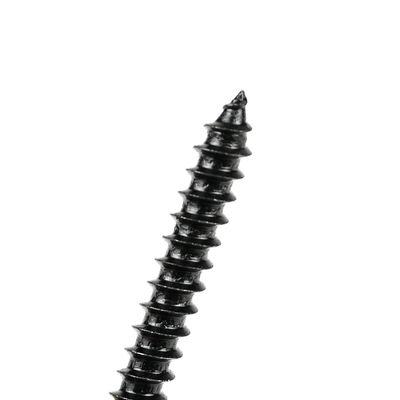 ZINK Schwarz Edelstahl Quadratische Schraube mit Flachkopf