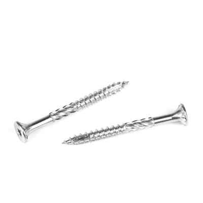Torx-Antrieb 75 mm Holzschrauben in 316 Edelstahl für den schweren Holzbau