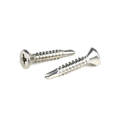 Stahl Phillips Cross Recess Countersunk Flat Head Selbstbohrschraube zur Festung von Metallen