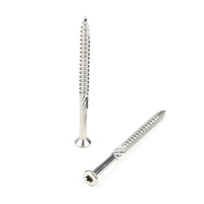 410 Holzschrauben aus Edelstahl 60 mm Torx-Gegensank für Holzterrassen