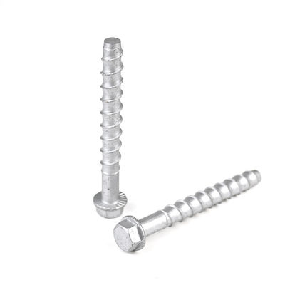 Flachkopf Großdurchmesser Kohlenstoffstahl Hex Mauerwerk Bolzen M12 125mm Selbstklemmen Betonschraube