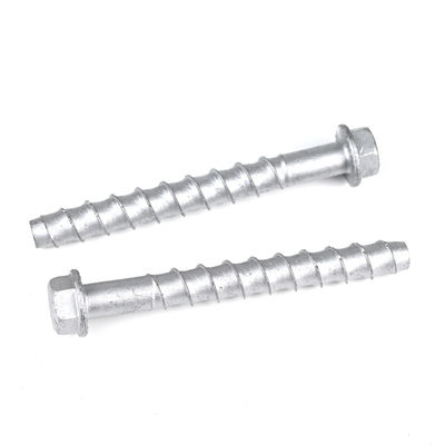 Flachkopf Großdurchmesser Kohlenstoffstahl Hex Mauerwerk Bolzen M12 125mm Selbstklemmen Betonschraube