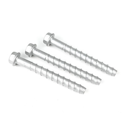 Flachkopf Großdurchmesser Kohlenstoffstahl Hex Mauerwerk Bolzen M12 125mm Selbstklemmen Betonschraube