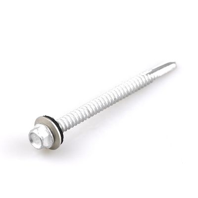 Bimetallische Schraube zum Anbringen von Dächern 5.5x140mm mit Epdm Waschmaschine für 100% QC-Test