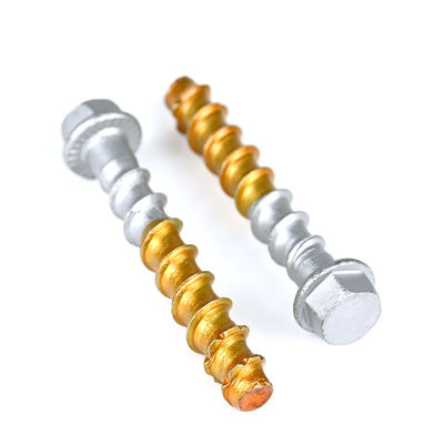 Gold Backfarbe Hex Waschmaschine Bi-Metall 3/8 " 4 Zoll Selbst-Tapping