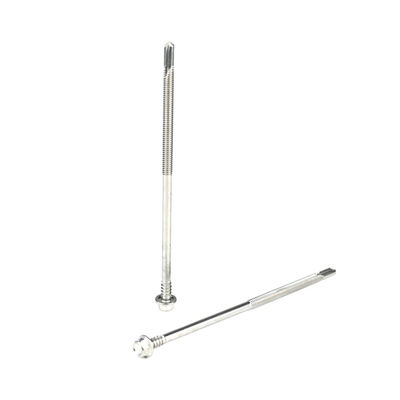 Torx-Antrieb Doppelstrang Ss410 Edelstahl-Selbstbohrschrauben 5 Punkte Hexkopf