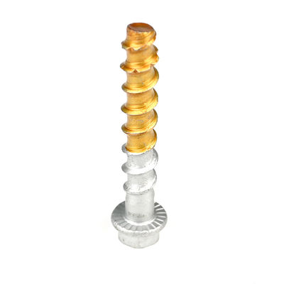 Ruspert-Beschichtung Gold-Bäckerei 3/8''x4 Bi-Metall Selbstklemmen Ankerbolzen für Beton