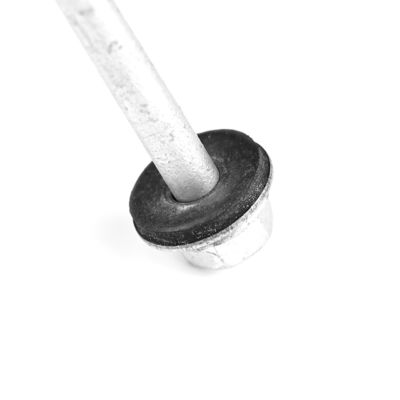 Beschichtung von selbstbohrenden Schrauben aus Edelstahl 6,3x180 mm mit gebundener Waschmaschine und rundem Kopf