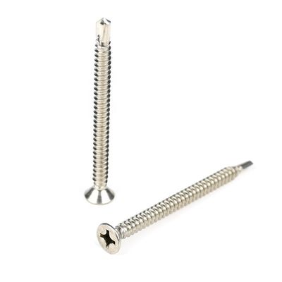 Flachkopf Phillips 50mm Selbstbohrschrauben Tek Lag Bolzen Edelstahl angepasst