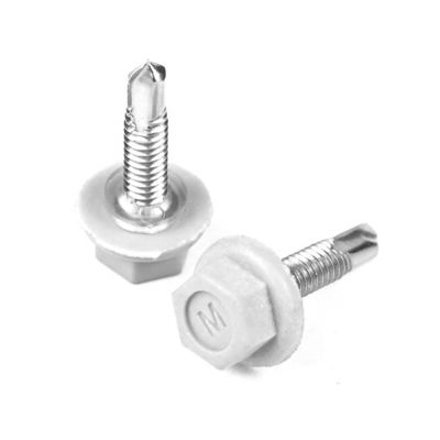 DIN 410 Edelstahl Hex Waschkopf Selbstbohrschrauben Selbstbohrschrauben