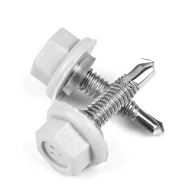 DIN 410 Edelstahl Hex Waschkopf Selbstbohrschrauben Selbstbohrschrauben