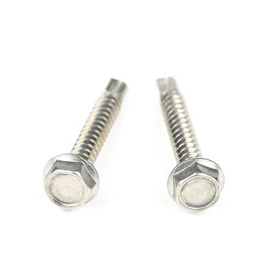 Installation Edelstahl Hex Waschkopf Selbstbohrschraube Sus304 Tapping Schrauben