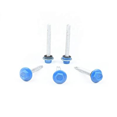 Torx-Antrieb Farbfarb lackierte Flansche Hex Kopf Selbstbohrung Tek Schraube