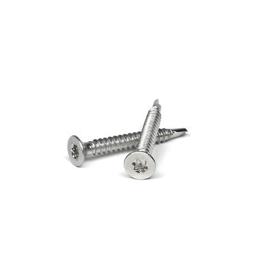 Gelbe Edelstahl Sus 304 Csk Torx Flachkopf Selbstbohrschrauben Inox 3,9x25mm