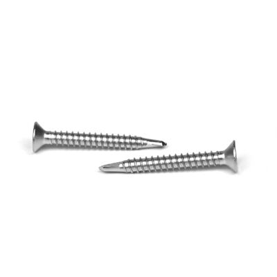 Gelbe Edelstahl Sus 304 Csk Torx Flachkopf Selbstbohrschrauben Inox 3,9x25mm