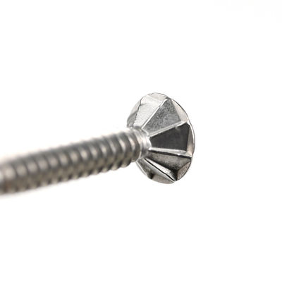 Edelstahl-Flachkopf-Selbstbohrschraube mit Flügel 4.5x37mm mit Ruspert-Finixierung