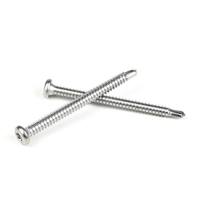 6.3 X75mm Zinkplattierte selbstbohrende Schrauben aus Edelstahl für elektrische Geräte