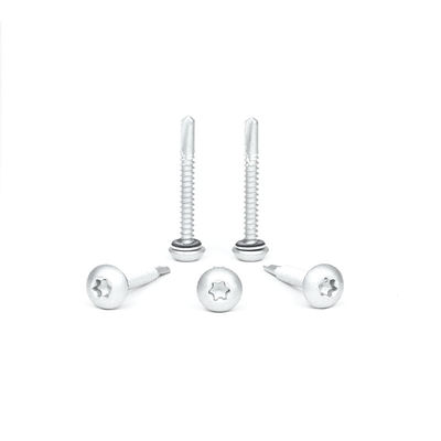 Ruspert Button Torx 12x45 selbstschraubende Schraube für Dach zu Purlin Rahmen aus Edelstahl