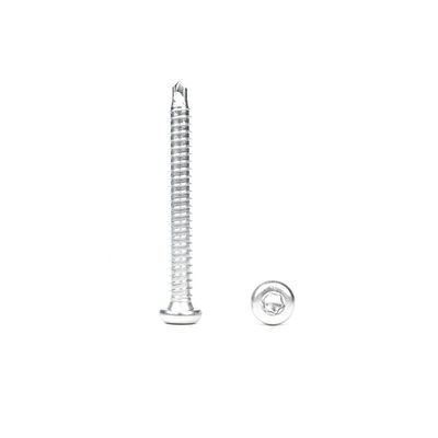 Einfache 6,3x55 SUS410 Pan Torx Star Schraube Edelstahl Knopfkopf für Dach Epdm Membran