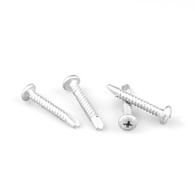 4.8x32 Bi-Metall Phillips-Selbstbohrschraube für Stahlrahmen SUS316 SUS410 Material