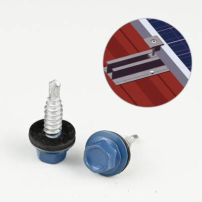 Metrische korrosionsbeständige Bimetallhexschrauben 6.3x22 für Sonnenhalter
