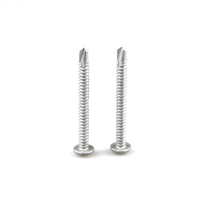 Stahlrahmenbefestigung Bi-Metall 5,5x60 Bohrschraube mit Waferkopf Phillips Purlin