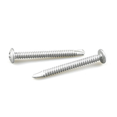 Stahlrahmenbefestigung Bi-Metall 5,5x60 Bohrschraube mit Waferkopf Phillips Purlin