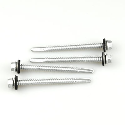 12 x 75 Ruspert selbstbohrende Dachschraube mit Metallverbindung Waschmaschine Bimetallmaterial