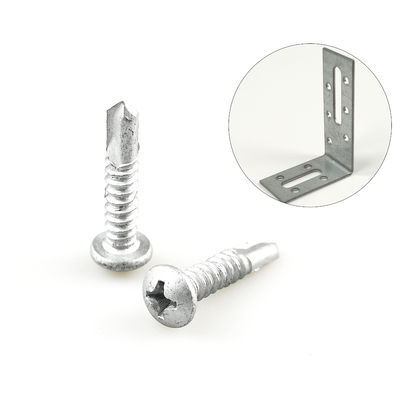 Zinklegierung beschichtet 5.5x25 Phillips Pan Head Bimetalldachschraube für Dach Ecke Stütze