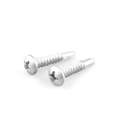 Zinklegierung beschichtet 5.5x25 Phillips Pan Head Bimetalldachschraube für Dach Ecke Stütze