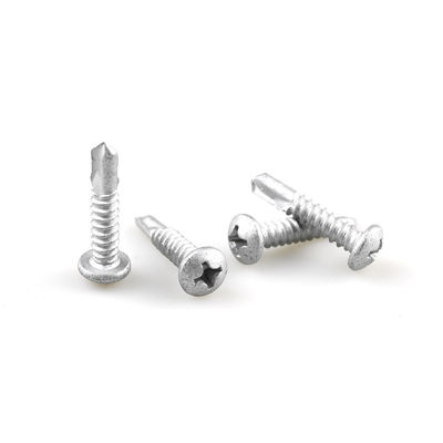 Zinklegierung beschichtet 5.5x25 Phillips Pan Head Bimetalldachschraube für Dach Ecke Stütze