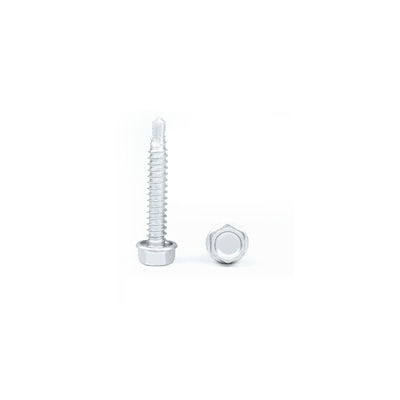 6.3x38 Bimetall Hex Flansche Beschichtete Schrauben für Metall Stahl Dachschrauben TPO Dach