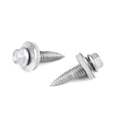 HEX Kopfplattenmetallschraube für 1 mm 1 mm Metallplatten in Edelstahl Bimetall