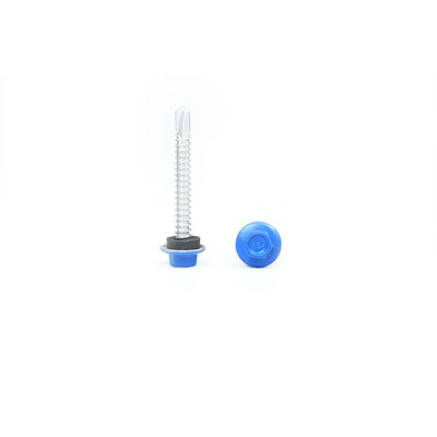 Gebäudehülle System Fluorkohlenstoffbacken 5.5x45 Edelstahl Flansche Teks Dachschraube